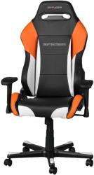 dxracer drifting df61 gaming chair black white orange photo