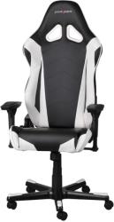 dxracer racing re0 gaming chair black white photo