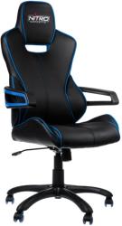 nitro concepts e200 race gaming chair black blue photo