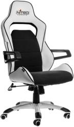 nitro concepts e220 evo gaming chair white black photo