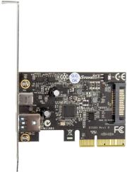 silverstone sst ecu03 2 port usb31 gen2 card pcie photo