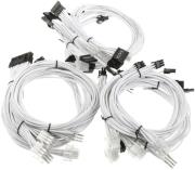 super flower sleeve cable kit white photo
