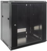 intellinet 711951 19 15u 570x600mm wall mounted cabinet flat pack black photo