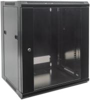 intellinet 711937 19 15u 570x450mm wall mounted cabinet flat pack black photo
