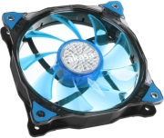 akasa ak fn091 bl 12cm vegas 15 blue led fan with anti vibe dampening pads sleeve bearing photo