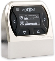 aqua computer vision touch table top unit matte nickel ir receiver ambient temperature sensor photo