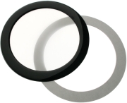 demciflex dust filter 92mm round black white photo