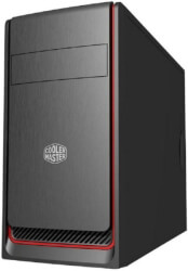 case coolermaster masterbox e300l red photo