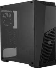 case cooler master masterbox k501l with 1 x red led fan photo