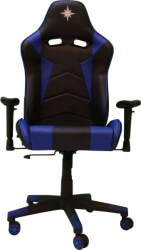 azimuth gaming chair 168s black blue photo