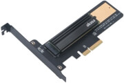 akasa ak pccm2p 02 m2 ssd to pcie adapter card with heatsink cooler and thermal pad photo