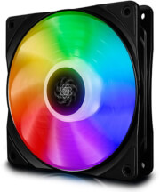 deepcool cf120 single rgb cooling fan 120mm black photo