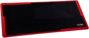 nitro concepts deskmat dm9 900x400mm black red photo