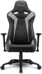 sharkoon elbrus 3 gaming chair black gray photo