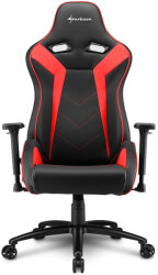 sharkoon elbrus 3 gaming chair black red photo