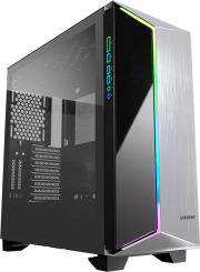 case cougar dark blader g rgb tempered glass side window photo