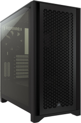 case corsair 4000d airflow tempered glass mid tower atx black photo