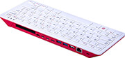 raspberry pi400 red white 4gb x18ghz keyboard de qwertz thin client photo