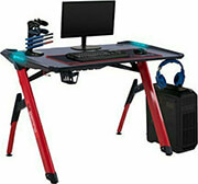 grafeio gaming pro impala rgb led kokkino carbon epifaneia hm8568 120x64x77yek photo