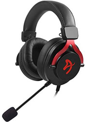 arozzi az aria rd gaming headset aria red photo