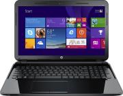 hp 15 d035dx 156 intel quad core n3520 4gb 750gb windows 81 black photo