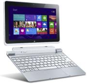laptop acer iconia w510 101 intel dual core z2760 32gb wifi bt dual camera win 8 keyboard dock photo