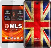tablet mls iqtab designs 8 d08 8 quad core 8gb wifi bt android 44 kk vintage british flag white photo