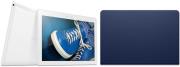 tablet lenovo tab2 a10 30 101 ips quad core 16gb 4g lte white folio case and film blue photo