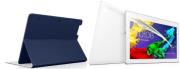 tablet lenovo tab2 a10 30 101 ips quad core 16gb 2gb ram white lenovo folio case blue photo