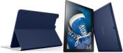 tablet lenovo tab2 a10 30 101 ips quad core 16gb 2gb ram blue lenovo folio case blue photo