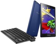 tablet lenovo a8 50l 8 quad core 16gb 4g lte dual sim blue v7 kw6000 bt keyboard photo