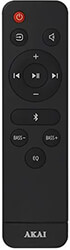 remote gia akai asb 5l soundbar photo