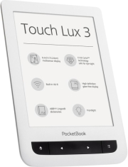 pocketbook touch lux 3 pb626 6 e ink carta hd ereader wi fi white photo