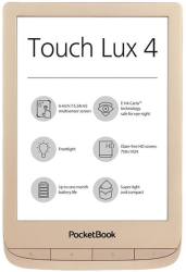 pocketbook touch lux 4 6 gold limited edition wi fi photo