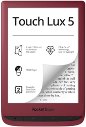 pocketbook touch lux 5 ruby red photo