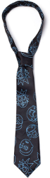 difuzed rick and morty faces aop necktie nt801313rmt photo