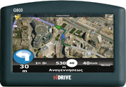 ndrive g800 43 real navigation photo