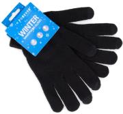 forever gloves for smartphones winter black photo