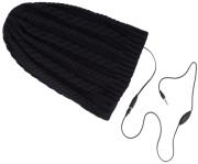 forever winter hat with handsfree black braids photo