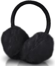 forever fluffy handsfree headphones black photo