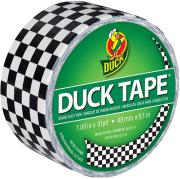 duck tape big rolls black white photo
