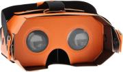 4smarts basic portable universal vr glasses pu leather orange photo