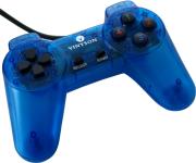 vinyson usb game controller for pc blue photo vinyson usb game controller for pc blue photo