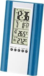 fiesta 43570 lcd weather station wired sensor blue photo