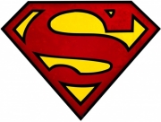 dc comics mousepad superman logo in shape photo