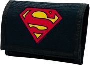 dc comics wallet superman navy photo