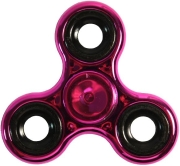 fidget spinner toy pink black metal photo