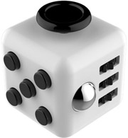 fidget cube white black photo