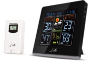 life wes 301va weather station with wireless outdoor sensor alarm clock photo
