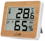 life wes 107 digital indoor thermometer with hygrometer photo